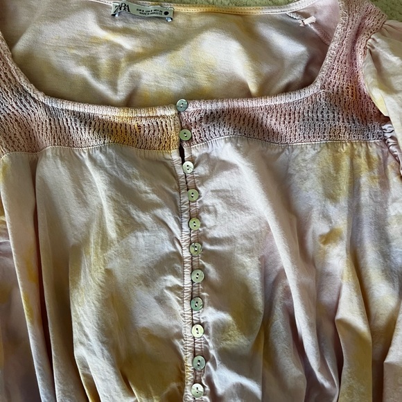 Tie dye Zara blouse - Picture 2 of 4